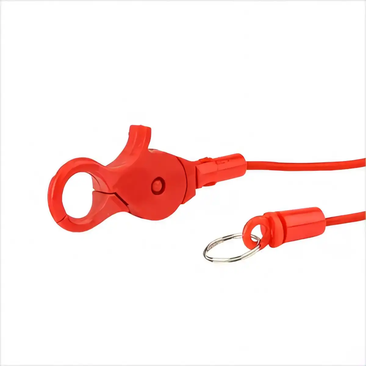 Metal Spring Casino Lanyard product in use