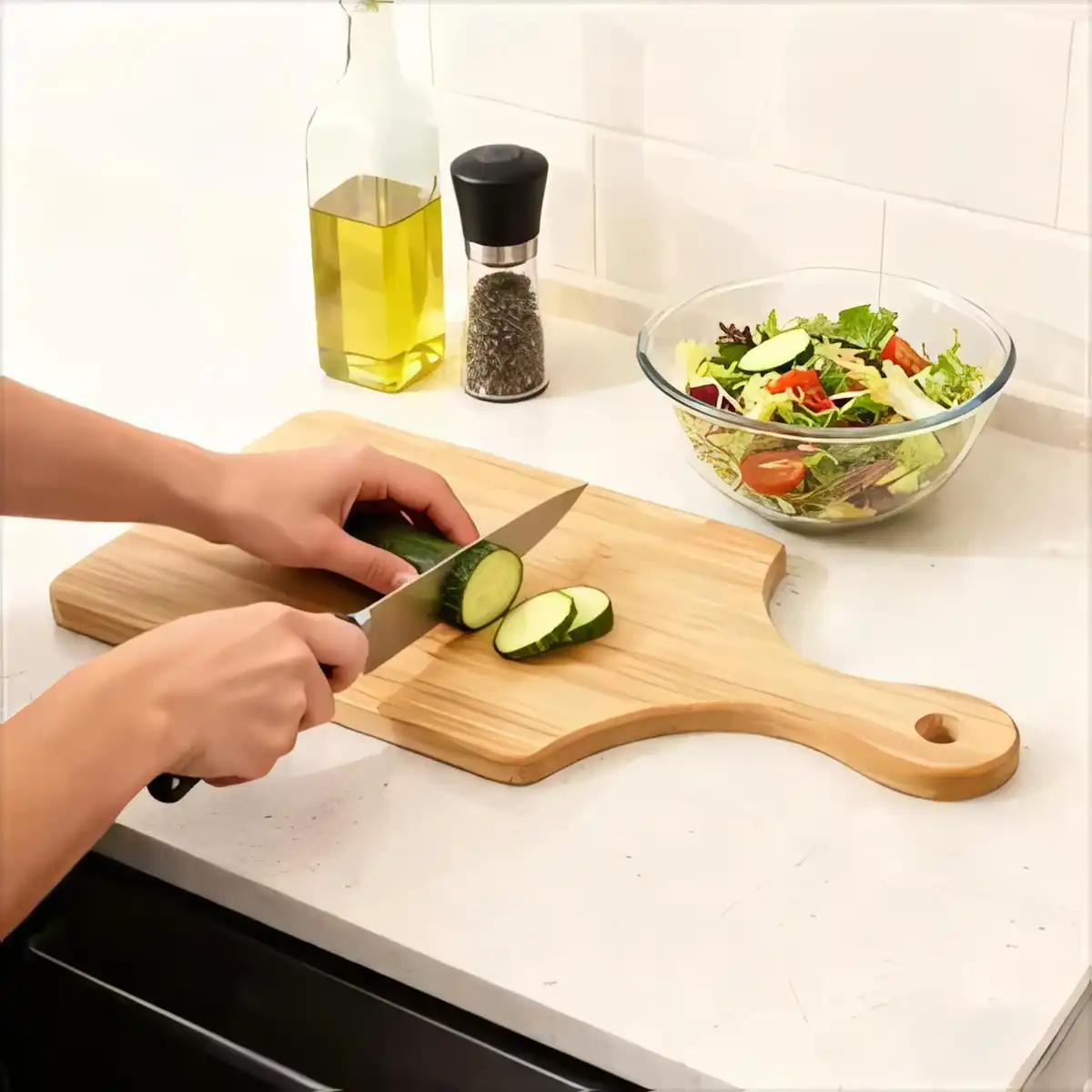 Eco Friendly Bamboo Serving Board product detail view