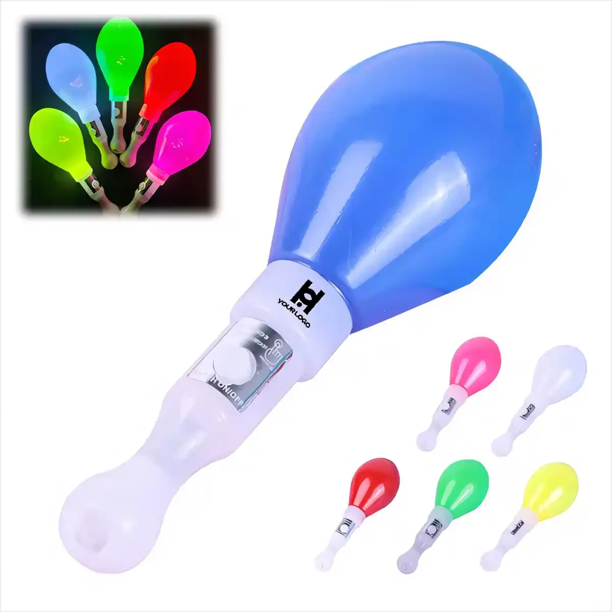 Glow Maracas Party Shakers
