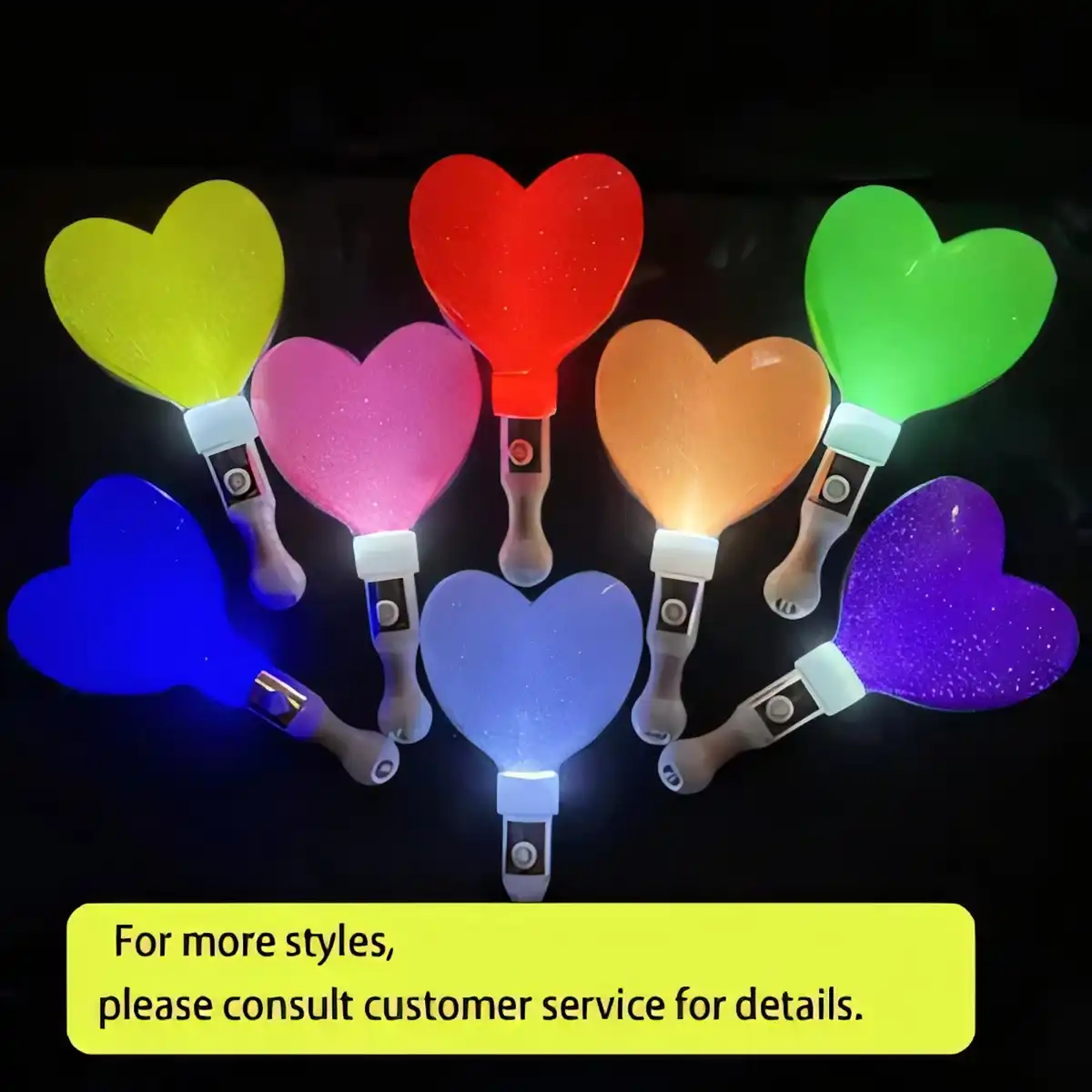 Glow Maracas Party Shakers product close-up