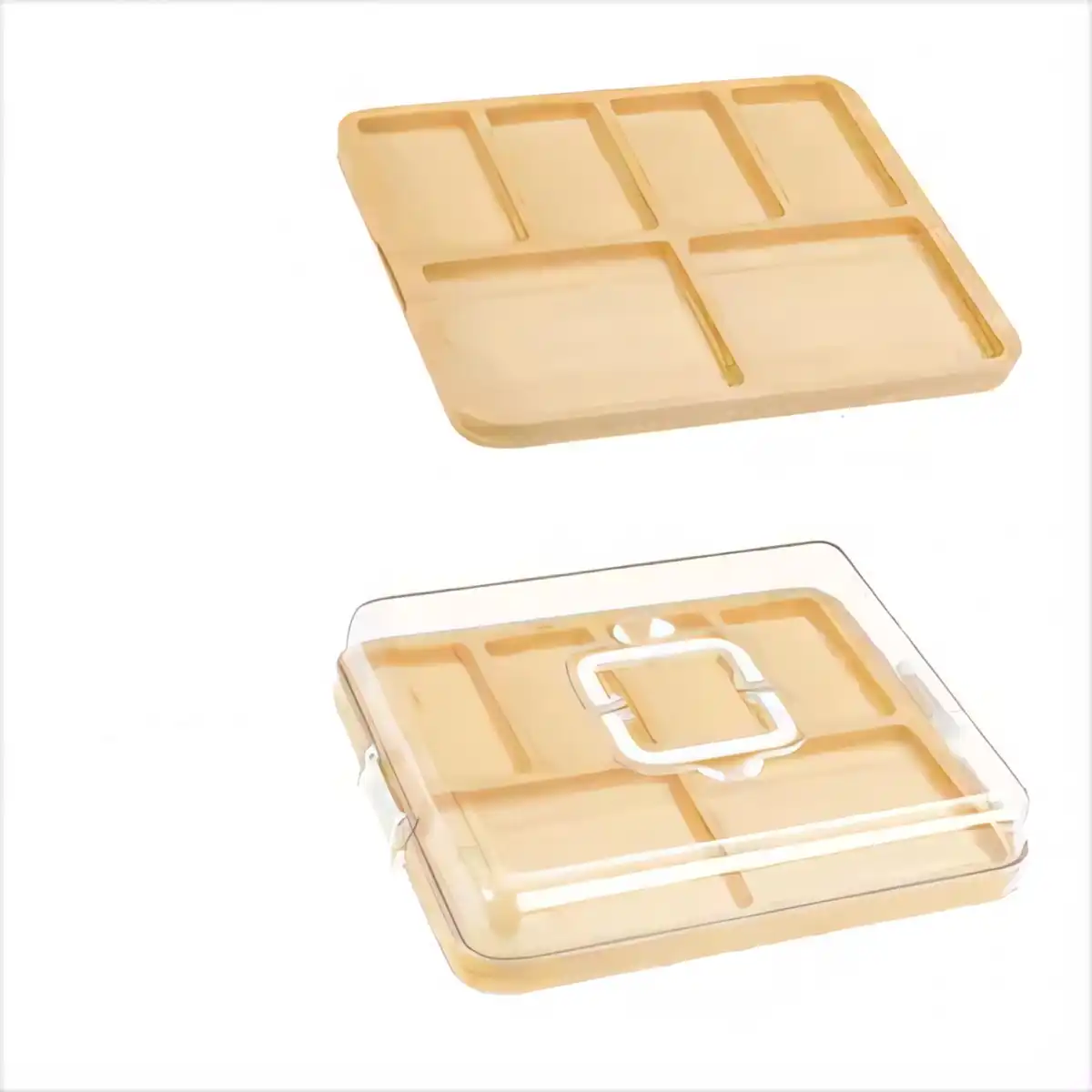 Bamboo Serving Board with Lid alternate product angle
