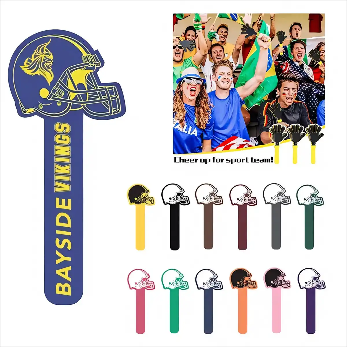 Foam Football Helmet Hand Waver