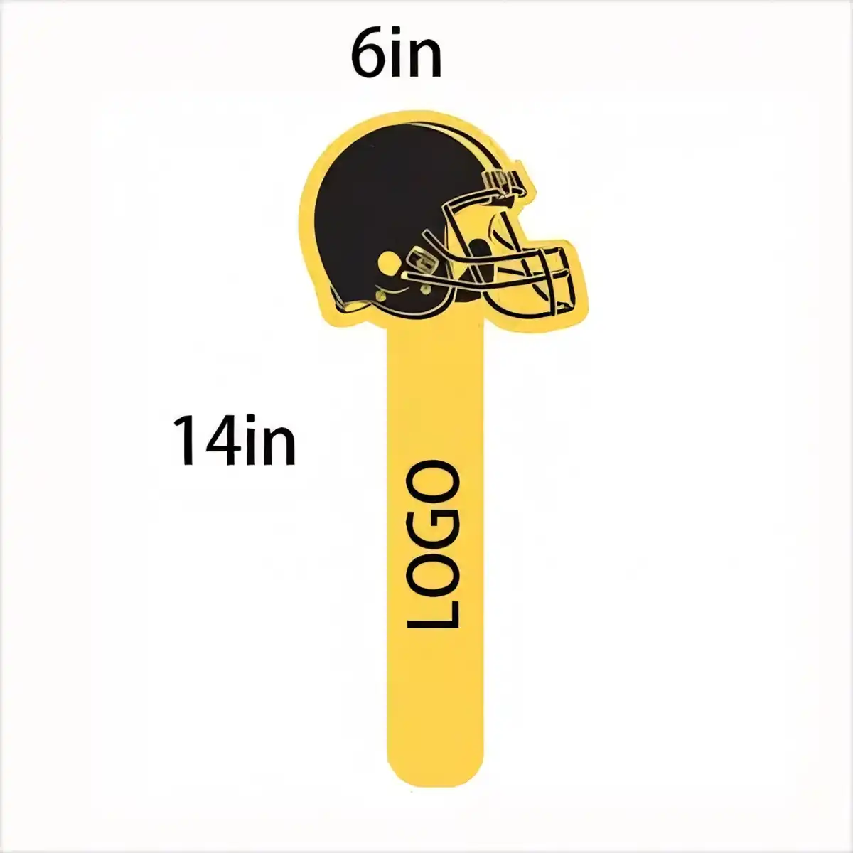 Foam Football Helmet Hand Waver alternate product angle