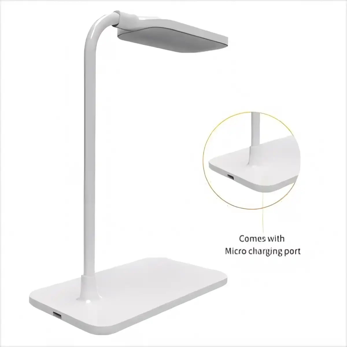 Portable LED Desk Lamp Wireless Charger product detail view
