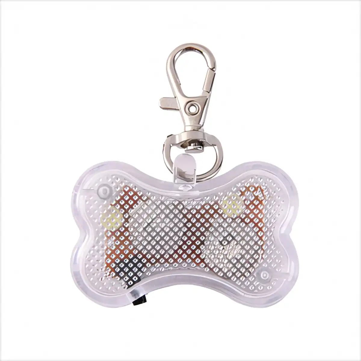 LED Safety Pendant for Pets custom logo imprint view