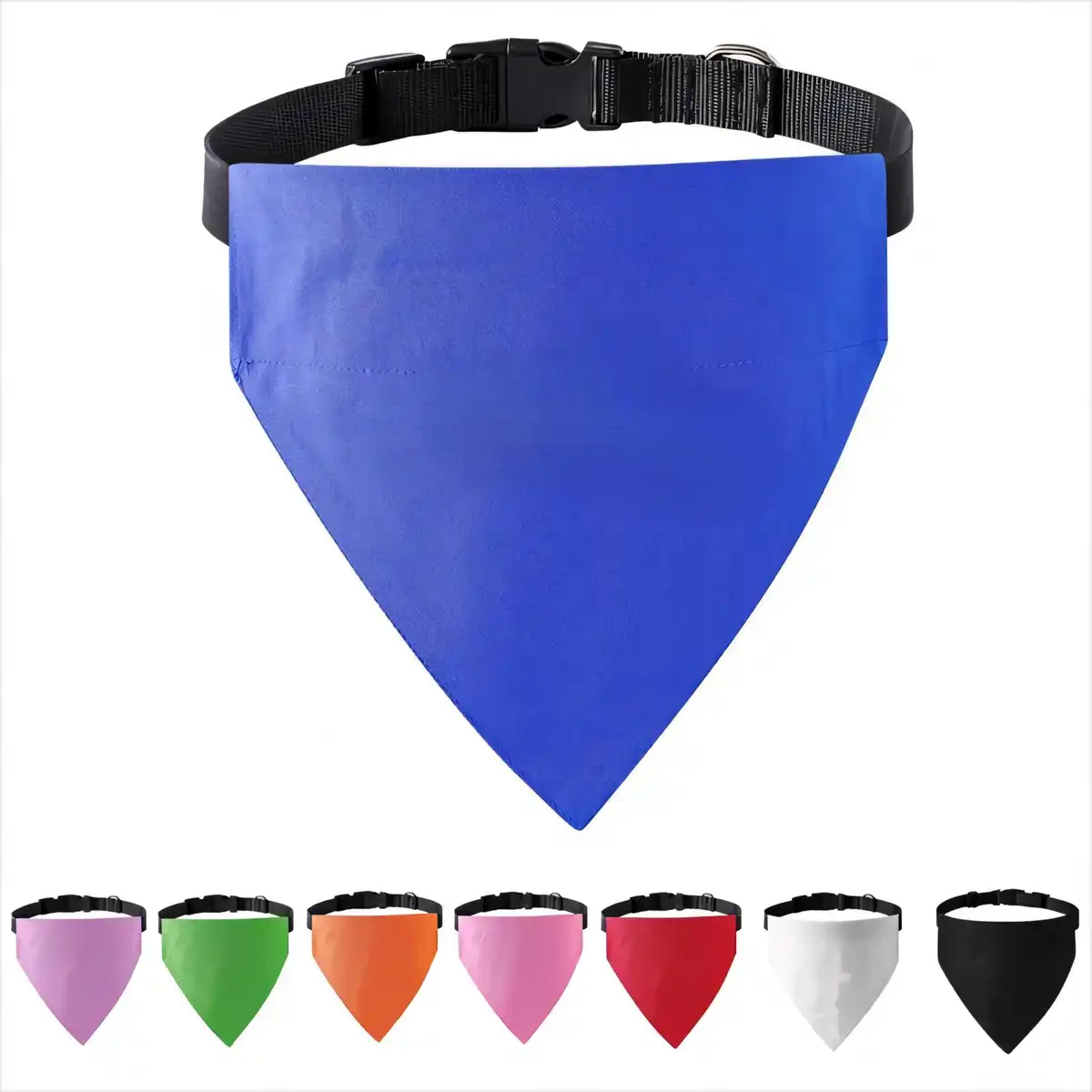 Adjustable Cotton Dog Bandana Collar