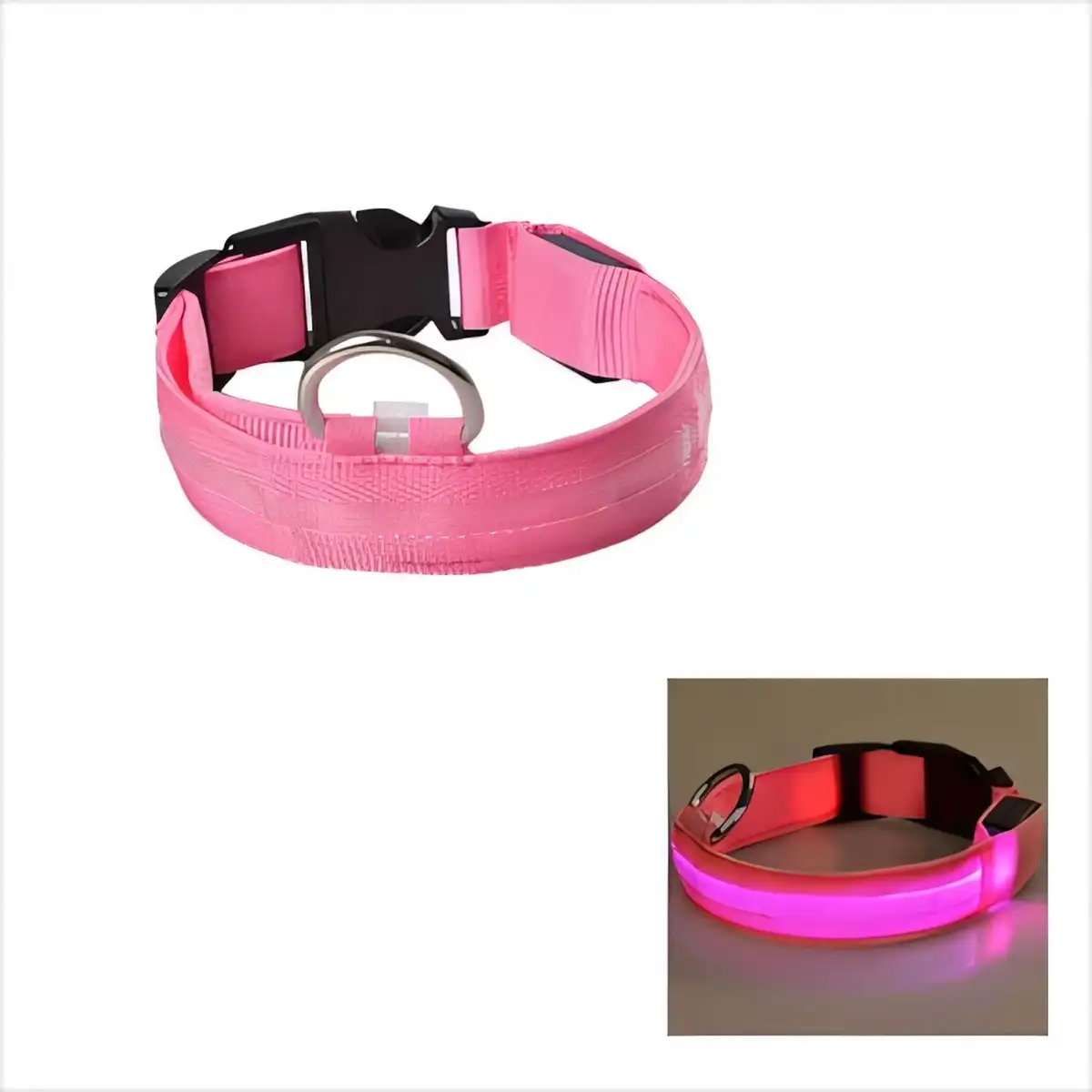 Glow Dog Collar Night Walk product detail view