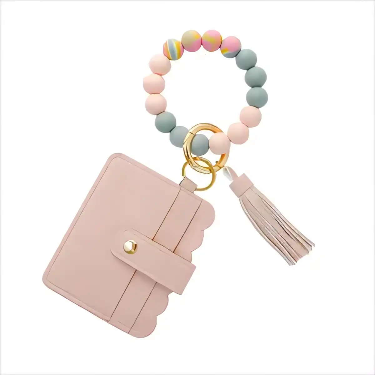 Silicone Card Holder Keychain additional product view