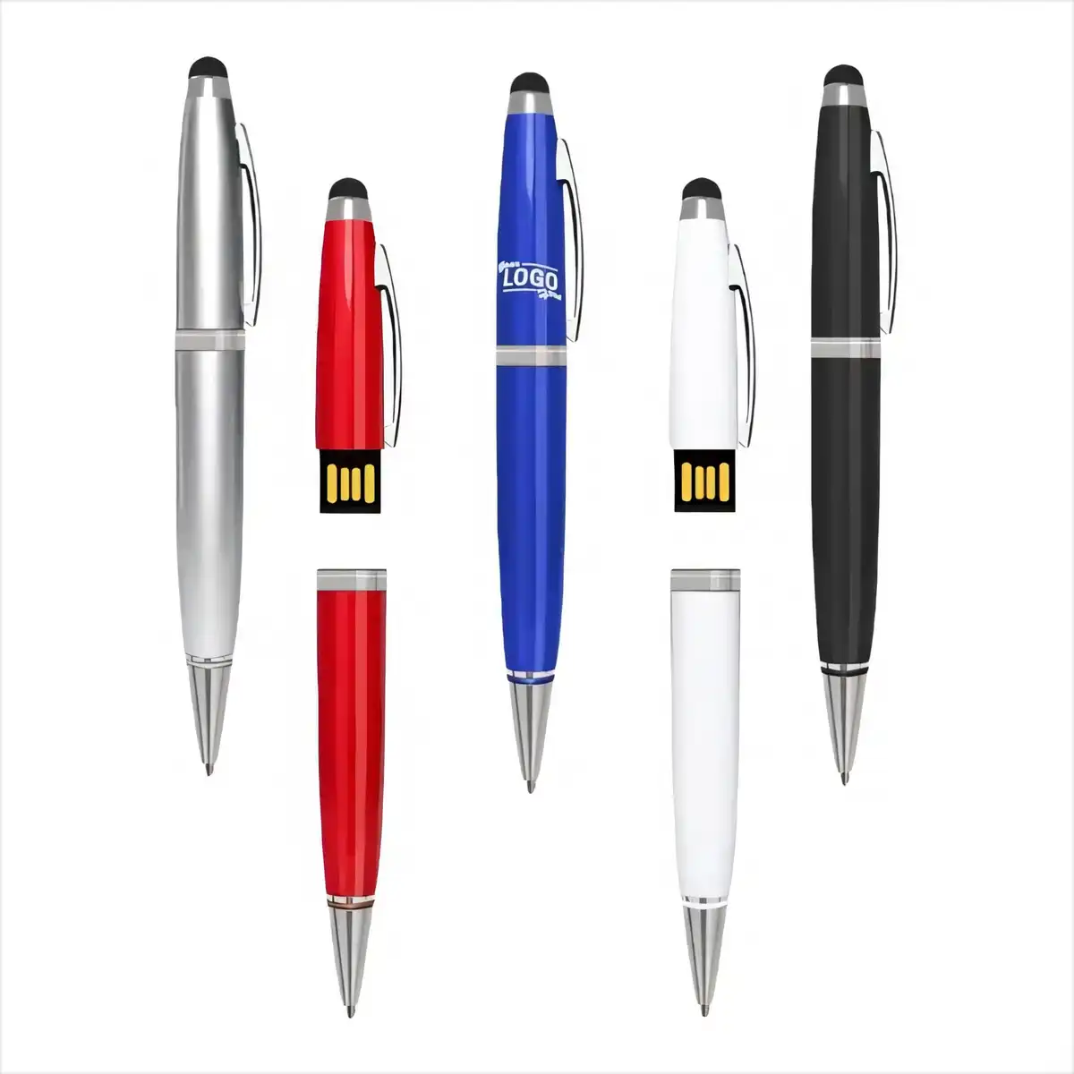 Metal USB Drive Stylus Pen