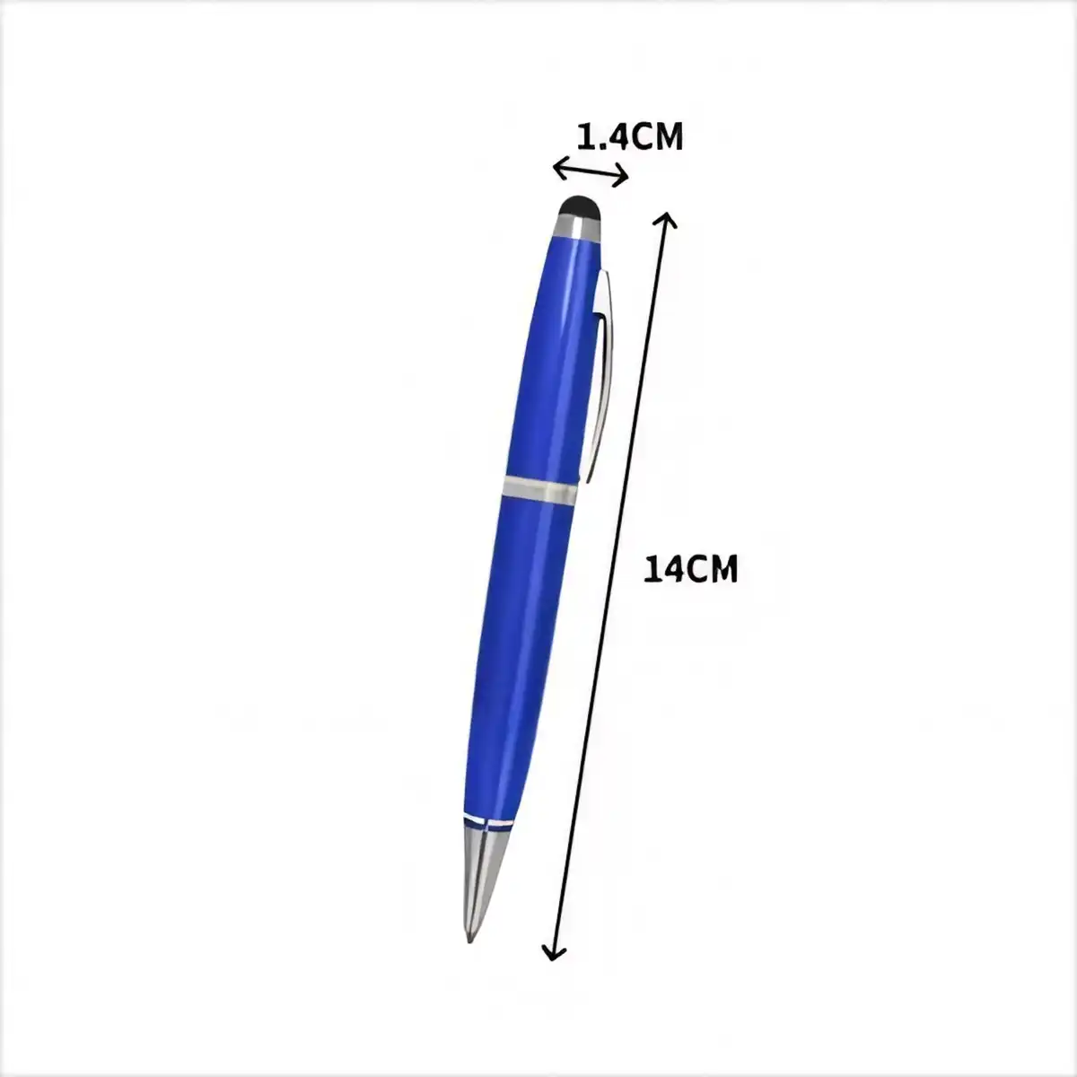 Metal USB Drive Stylus Pen product detail view