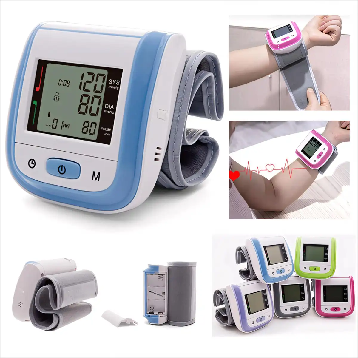 Digital Wrist Blood Pressure Monitor