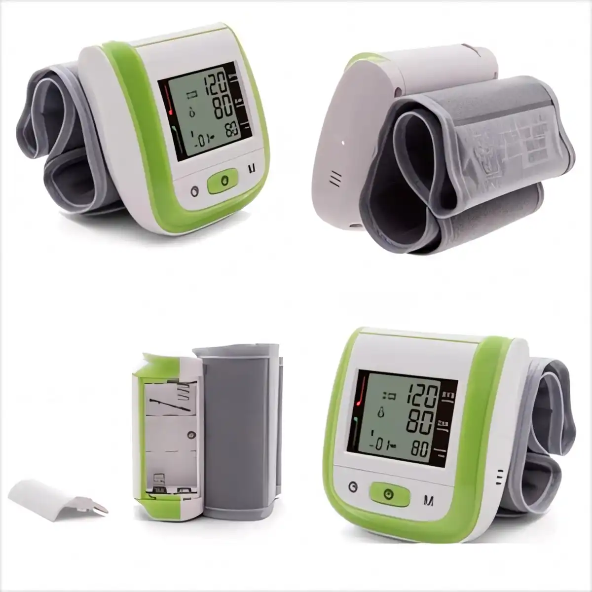 Digital Wrist Blood Pressure Monitor alternate product angle