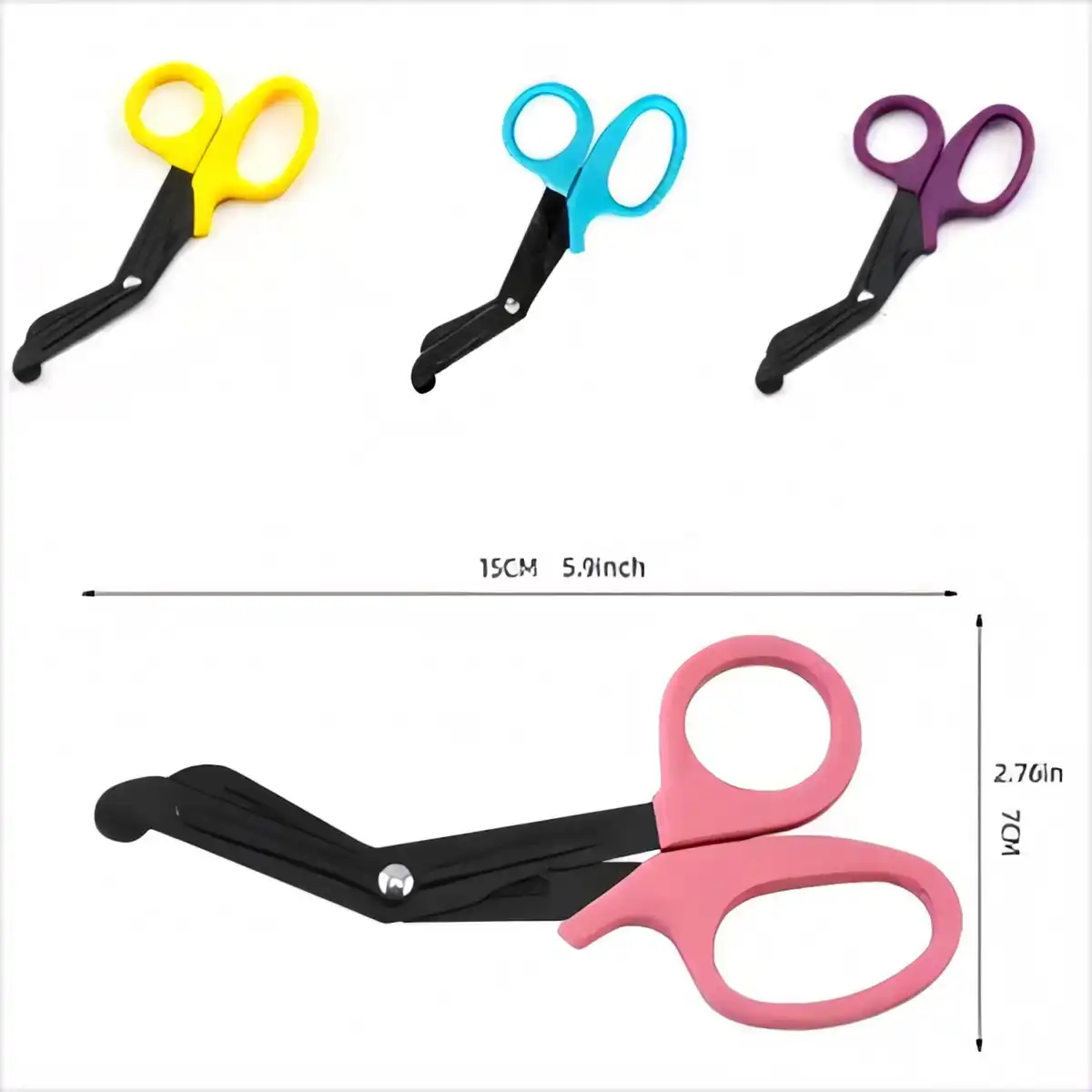 Blunt Tip Stainless Steel Shears product close-up