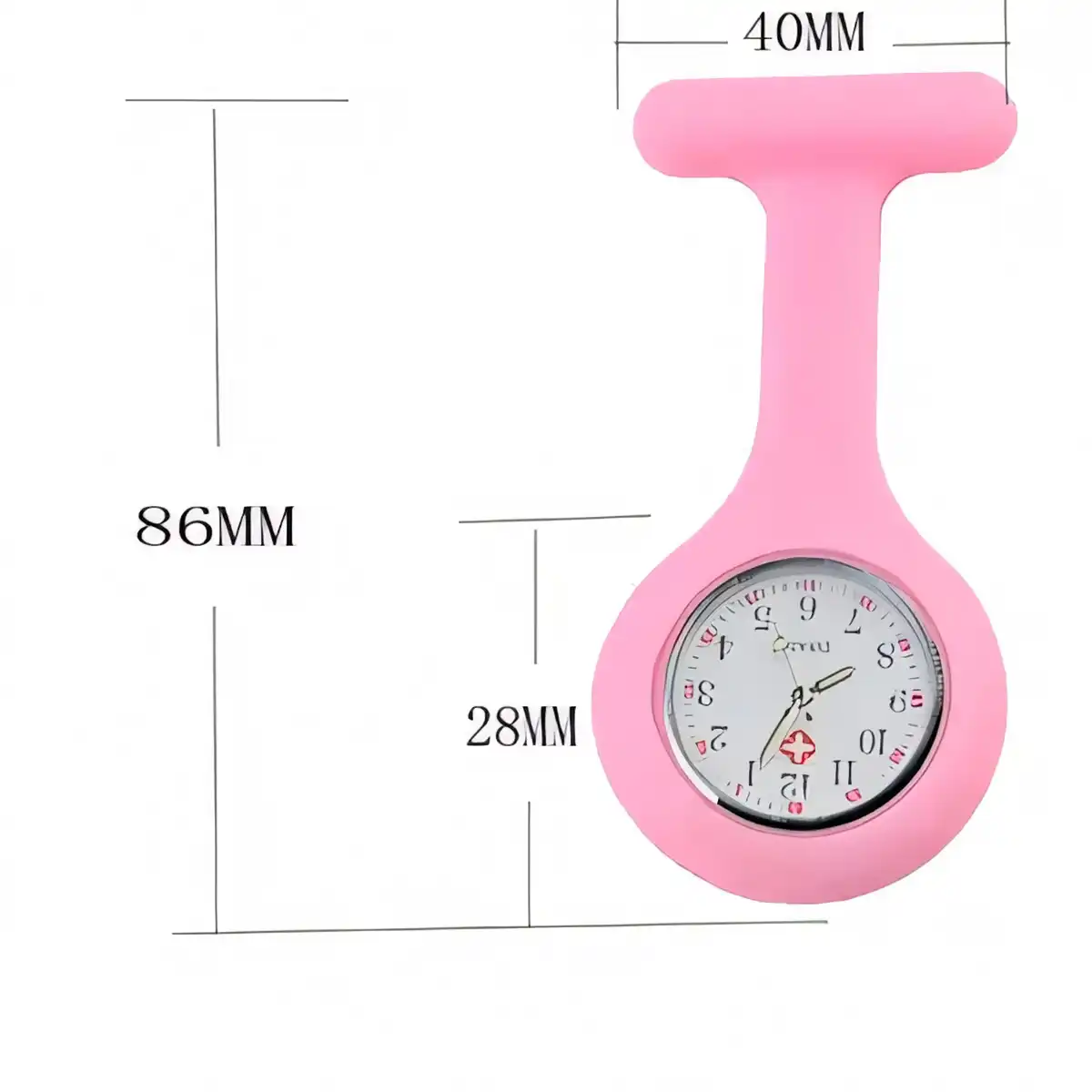 Nurse Silicone T-Pin Watch product detail view