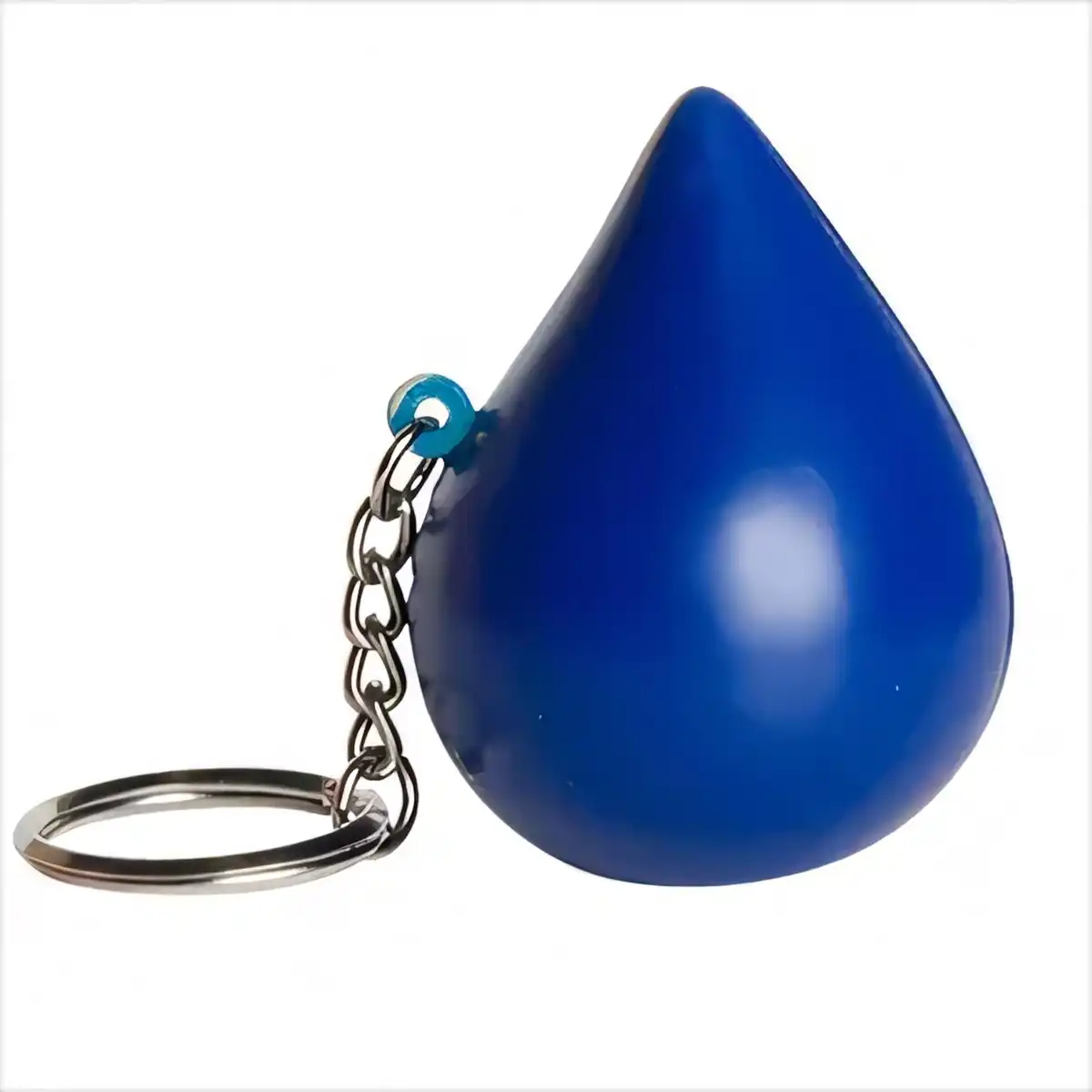 Drop Shape Stress Reliever Keychain additional product view