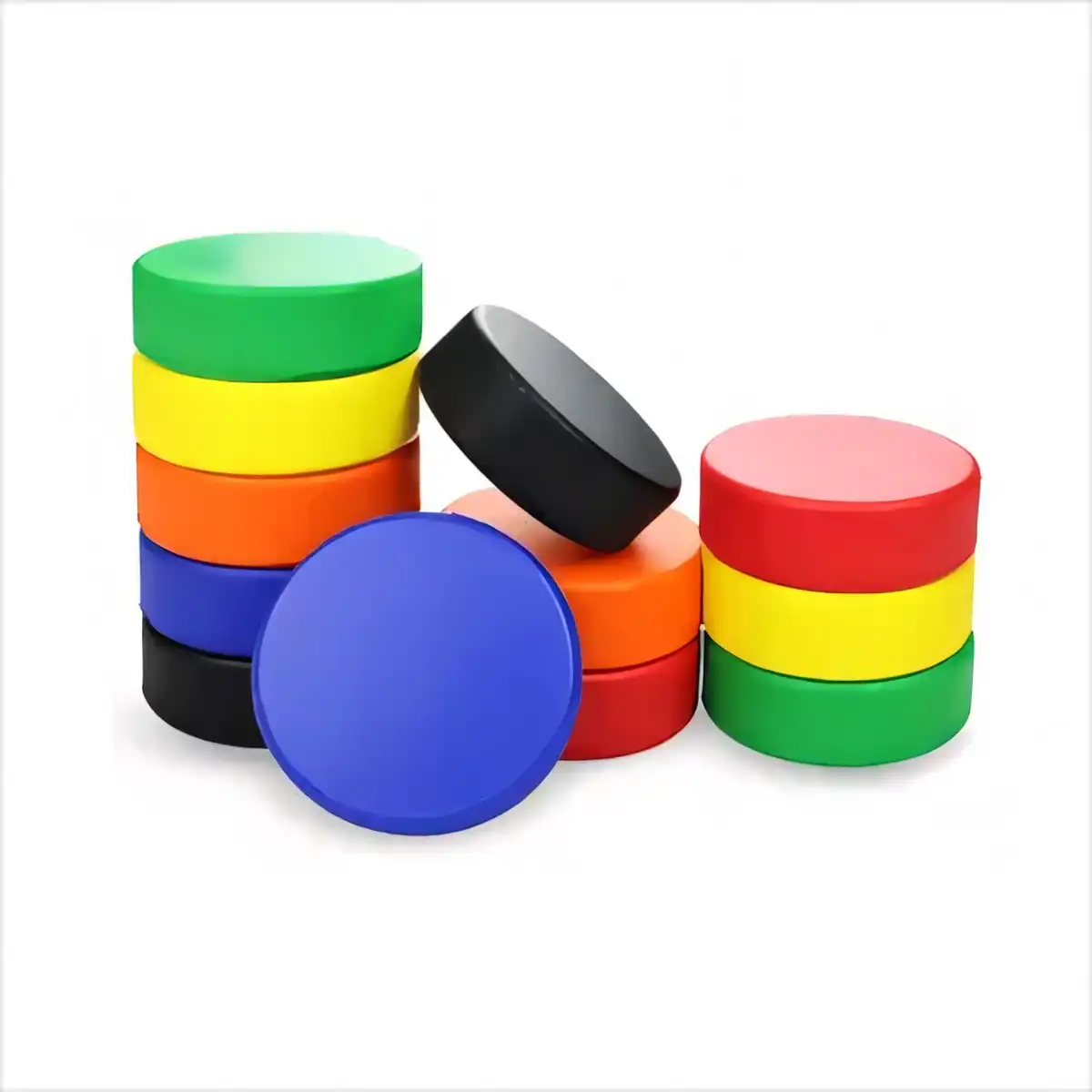 Hockey Puck Stress Reliever alternate product angle