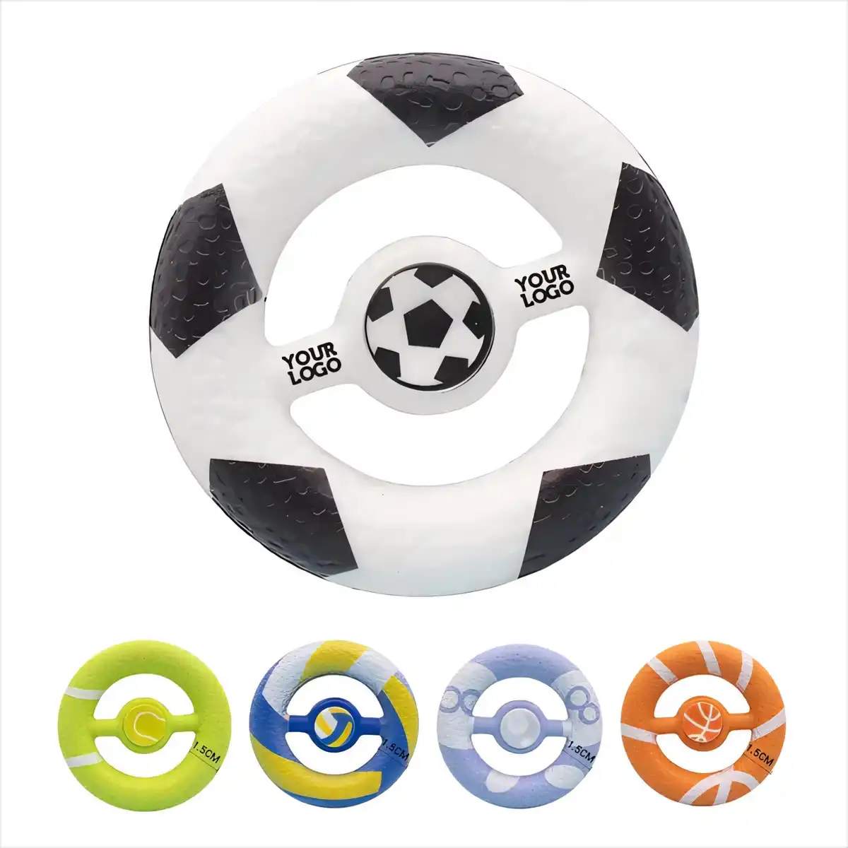 Silicone Sports Ball Fidget Spinner