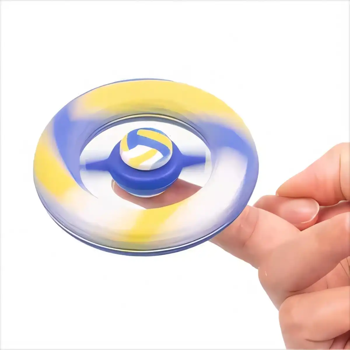 Silicone Sports Ball Fidget Spinner product detail view