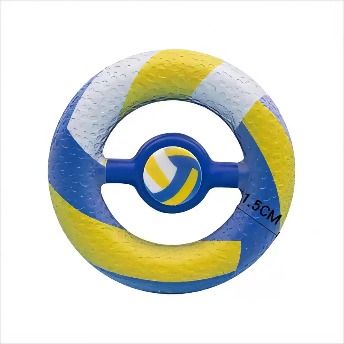 Silicone Sports Ball Fidget Spinner custom logo imprint view