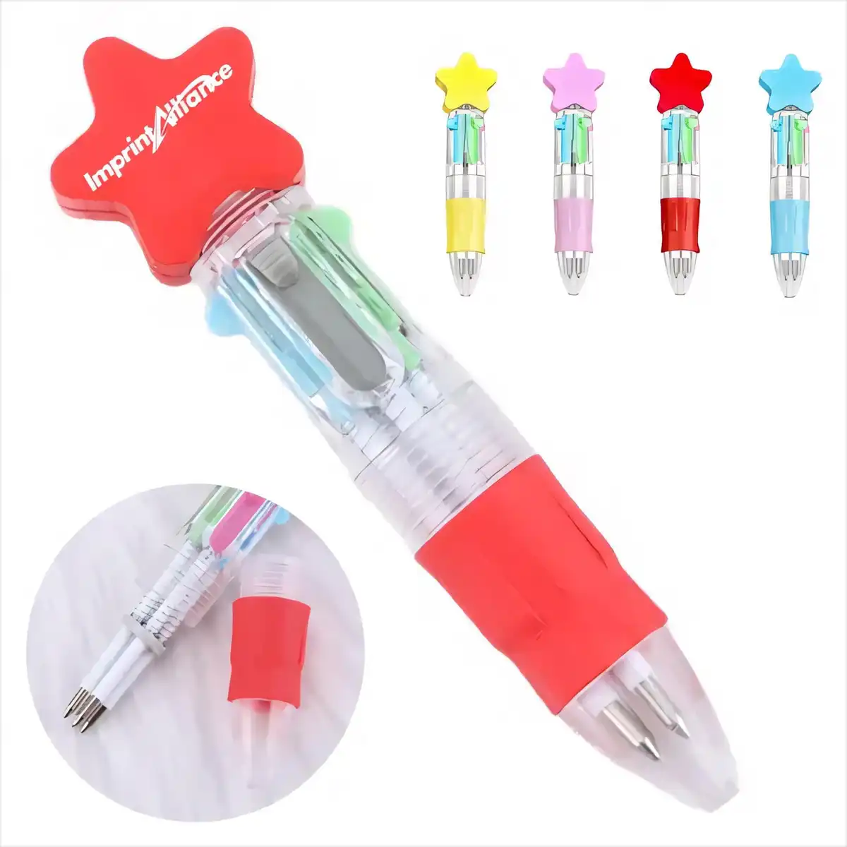 4 in 1 Retractable Multicolor Pen