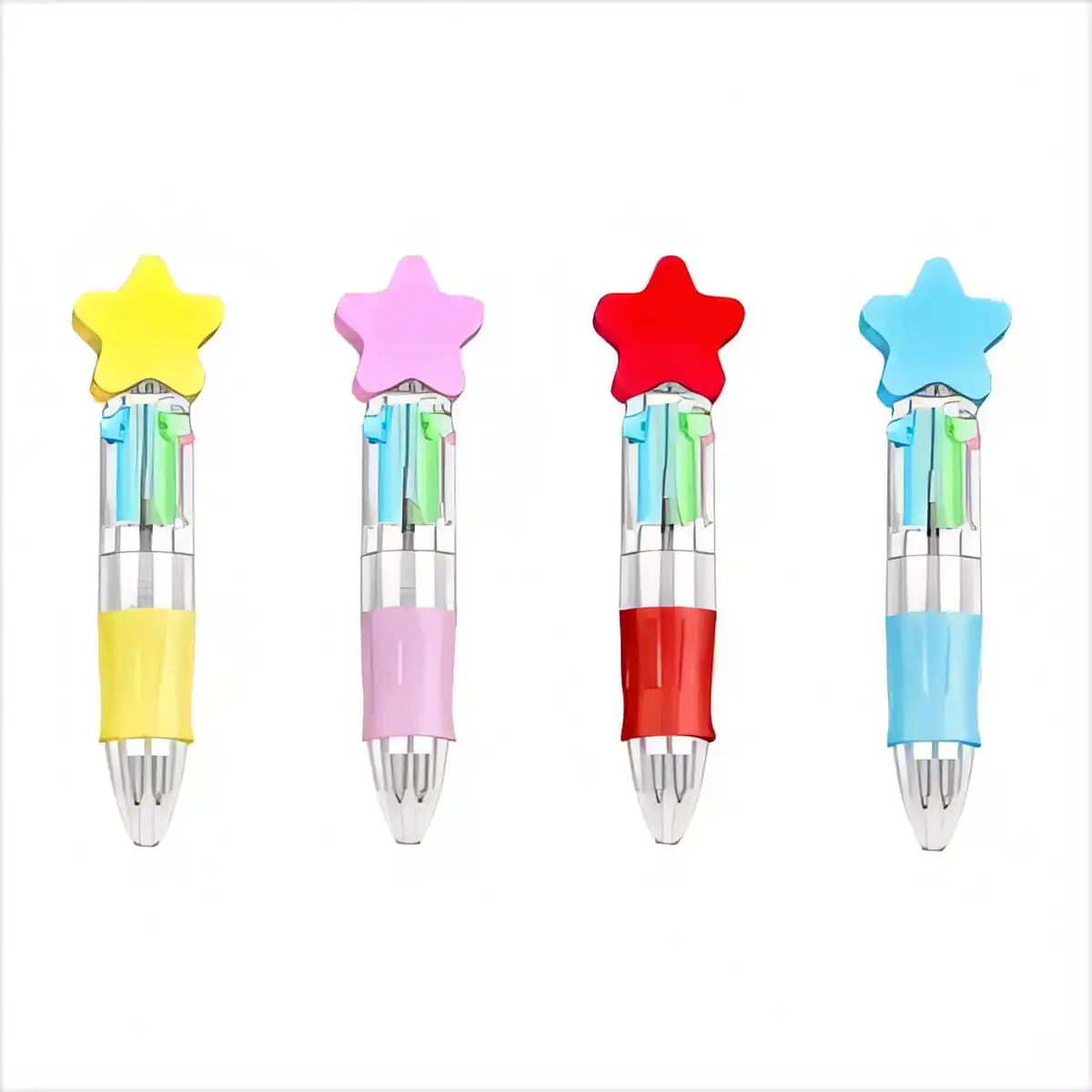 4 in 1 Retractable Multicolor Pen alternate product angle