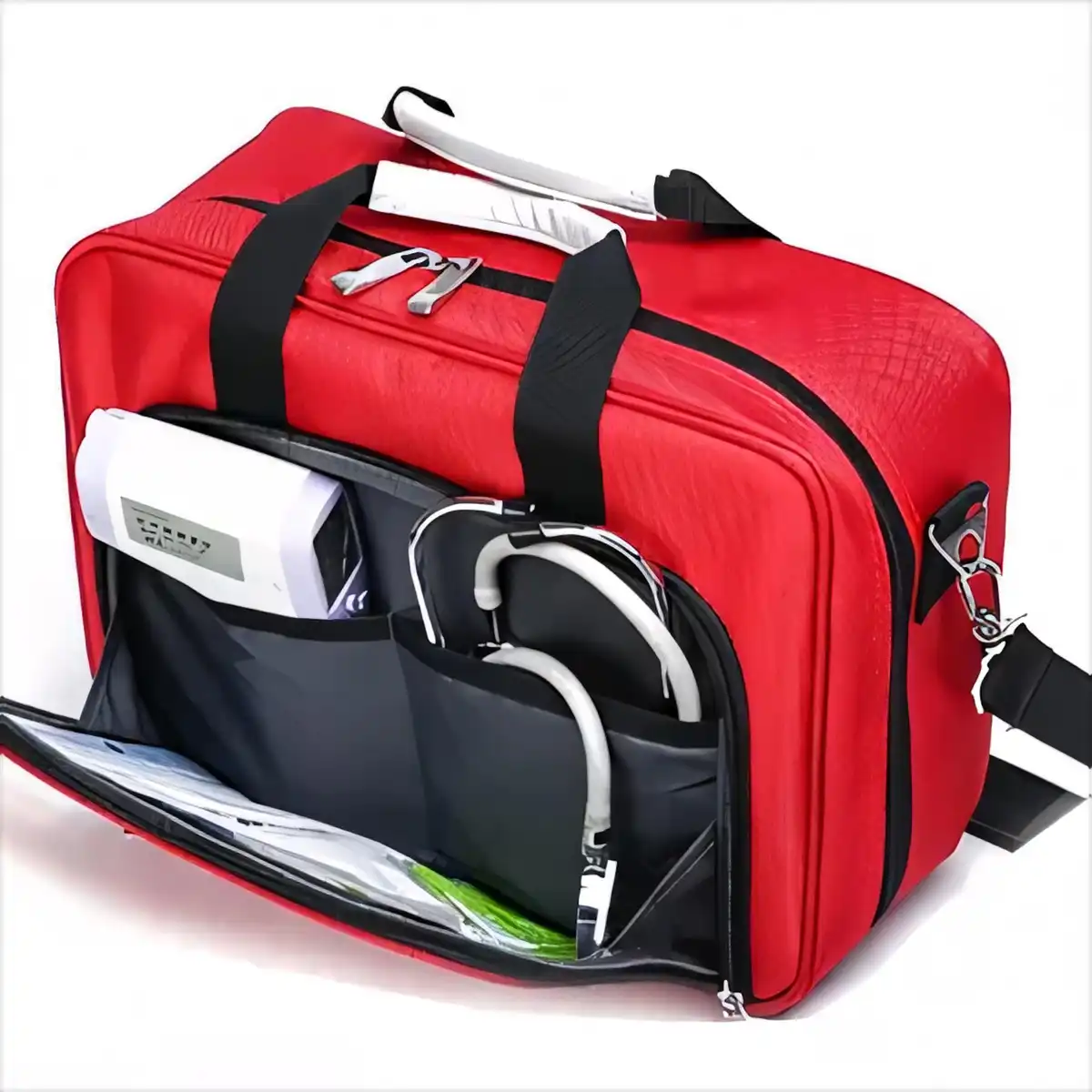 Rugged Medical Supply Bag product with accessories