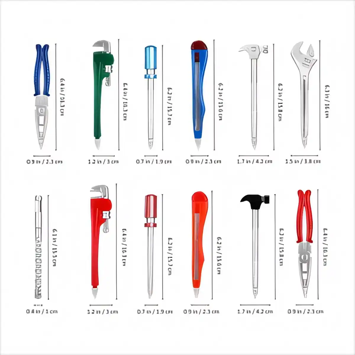 Tool Shaped Pens for Fun Writing product detail view