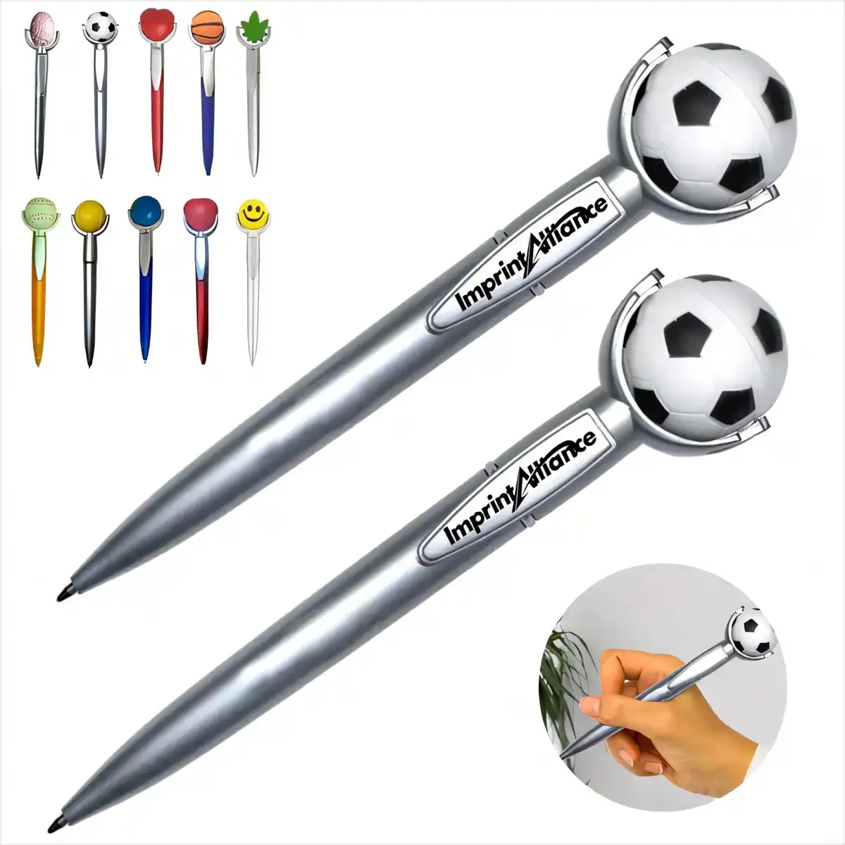 Fidget Spinner Pen with Foam Top