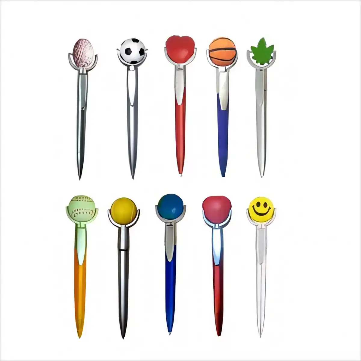 Fidget Spinner Pen with Foam Top alternate product angle