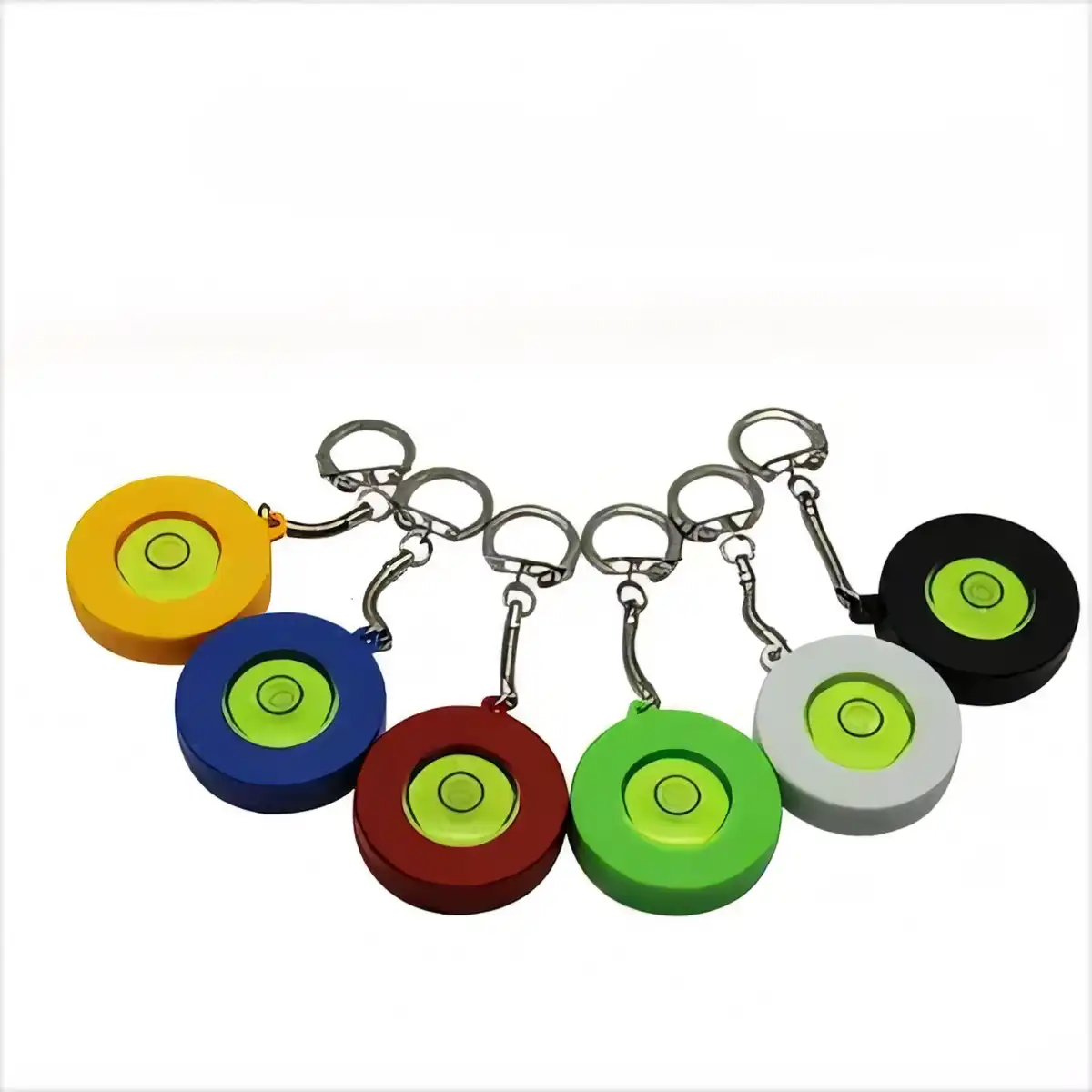 Glow Bubble Level Keychain Tool product detail view