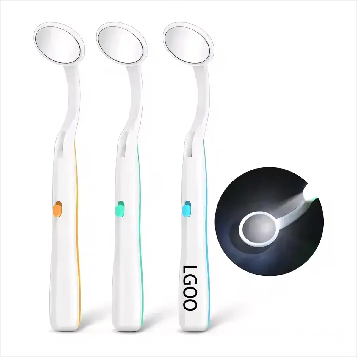 LED Dental Mirror with Light