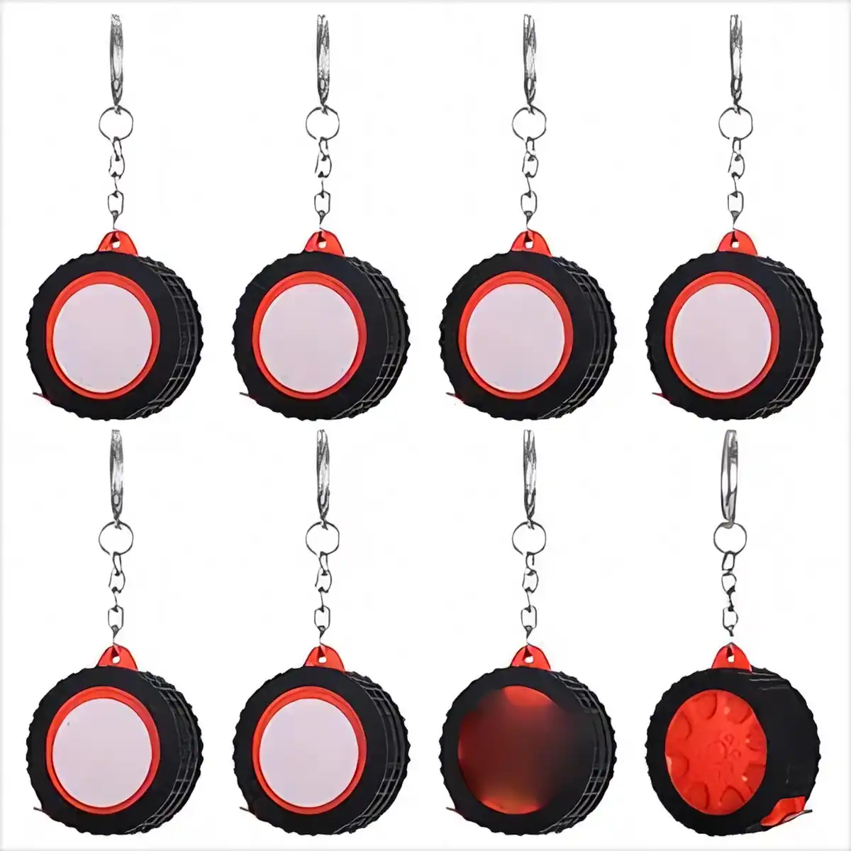 Retractable Tape Measure Keychain product detail view