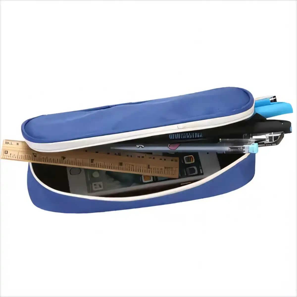 Durable Canvas Pencil Pouch Organizer product detail view