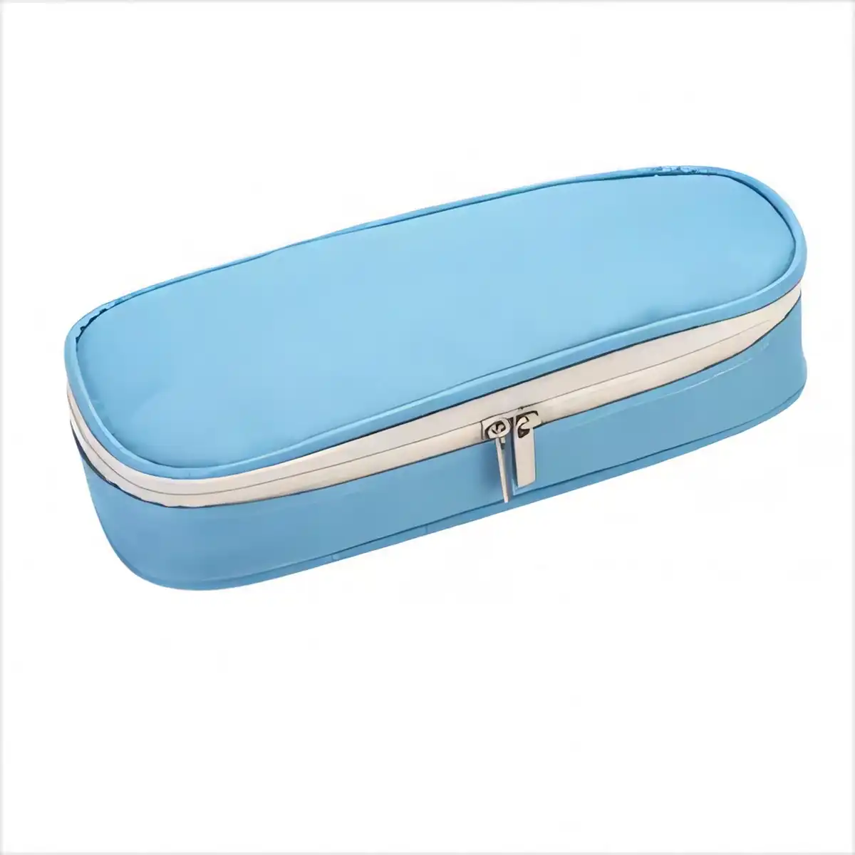 Durable Canvas Pencil Pouch Organizer custom logo imprint view