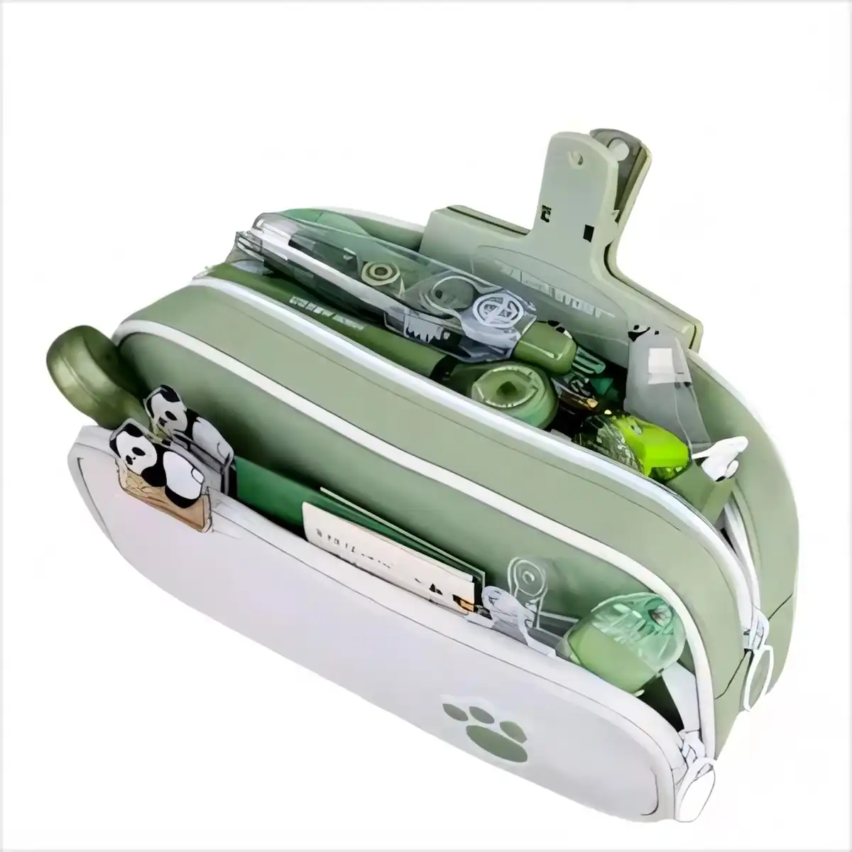 Double Layer Pencil Case Organizer product detail view