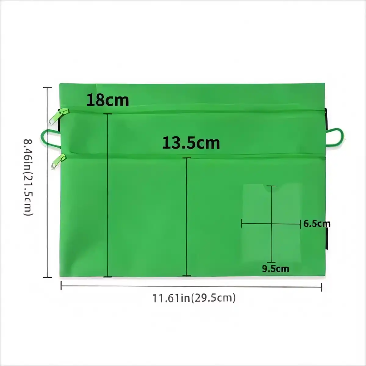 Binder Pen Pouch Zipper Case product detail view
