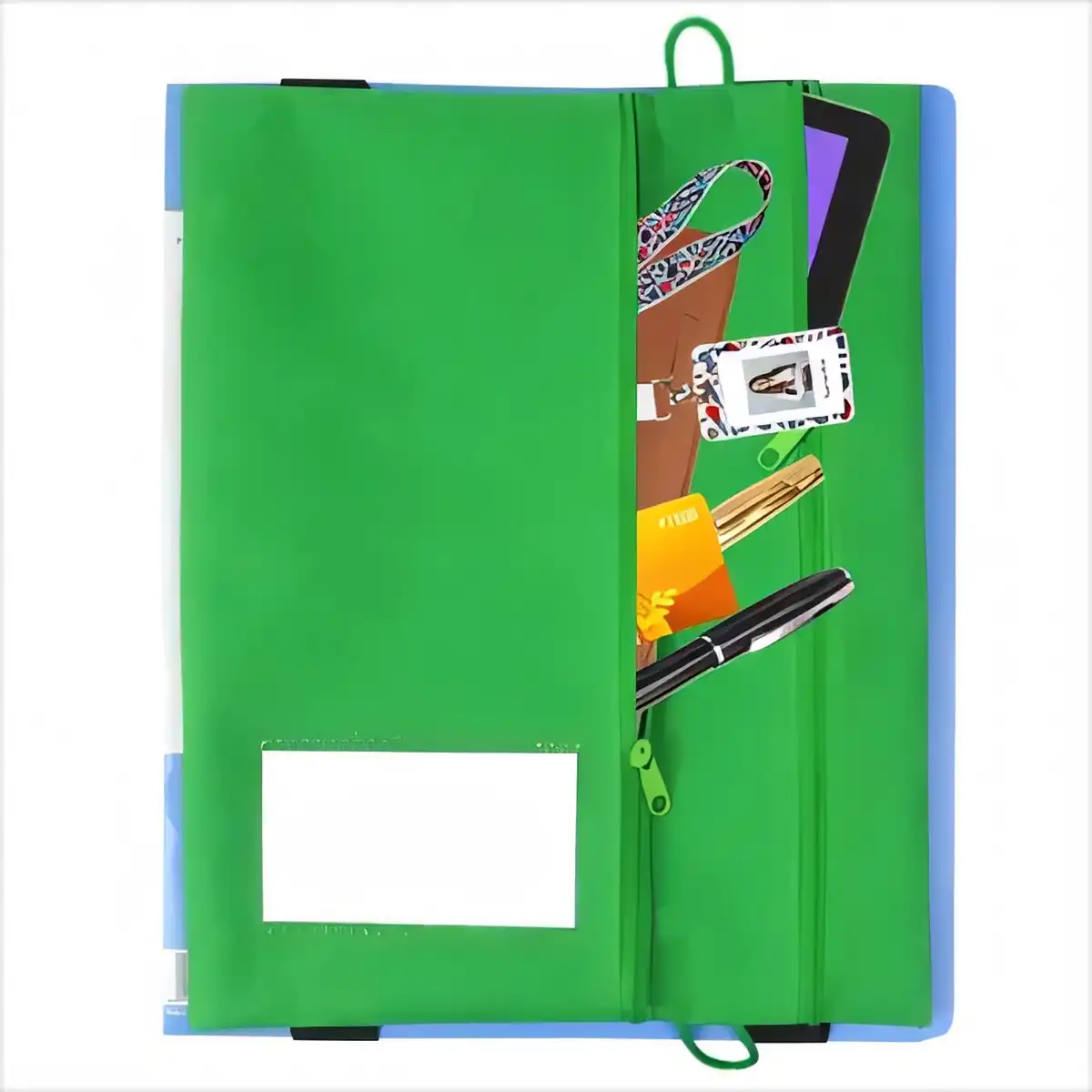 Binder Pen Pouch Zipper Case alternate product angle