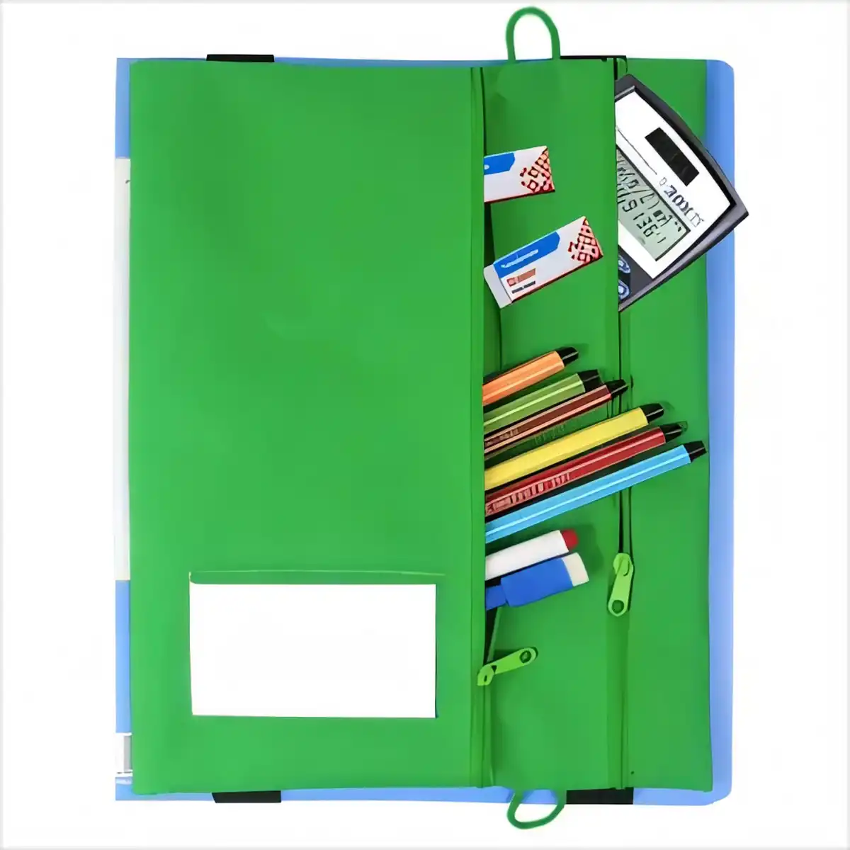 Binder Pen Pouch Zipper Case product in use