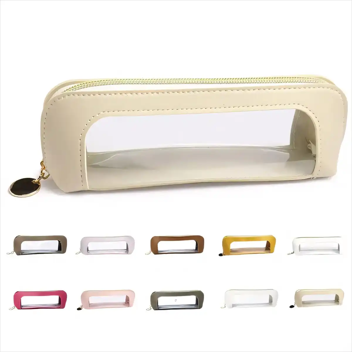 Transparent PVC Cosmetic Travel Pouch