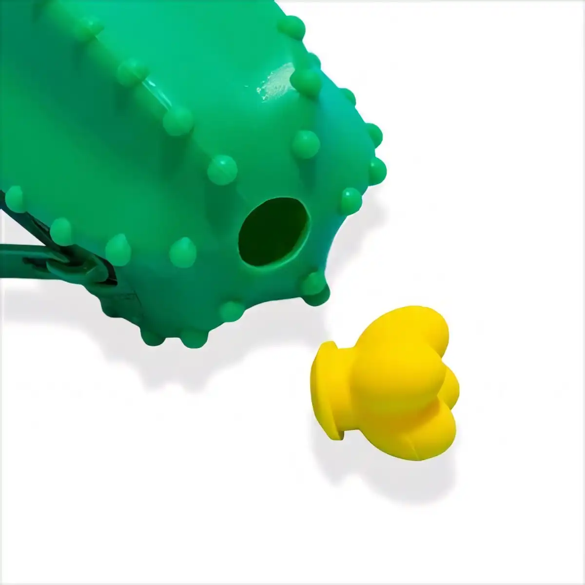 Silicone Cactus Pencil Pouch alternate product angle