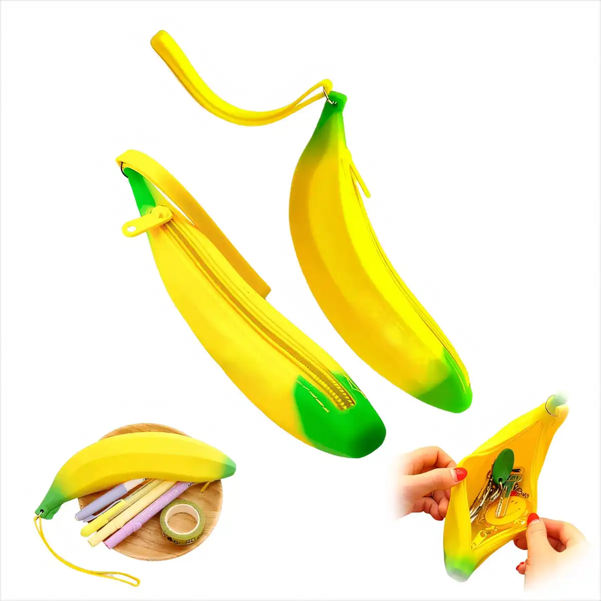 Fun Banana Pencil Pouch