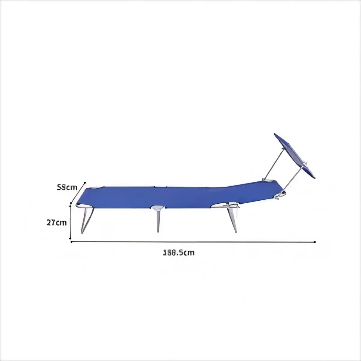 Portable 3-in-1 Folding Chair product detail view