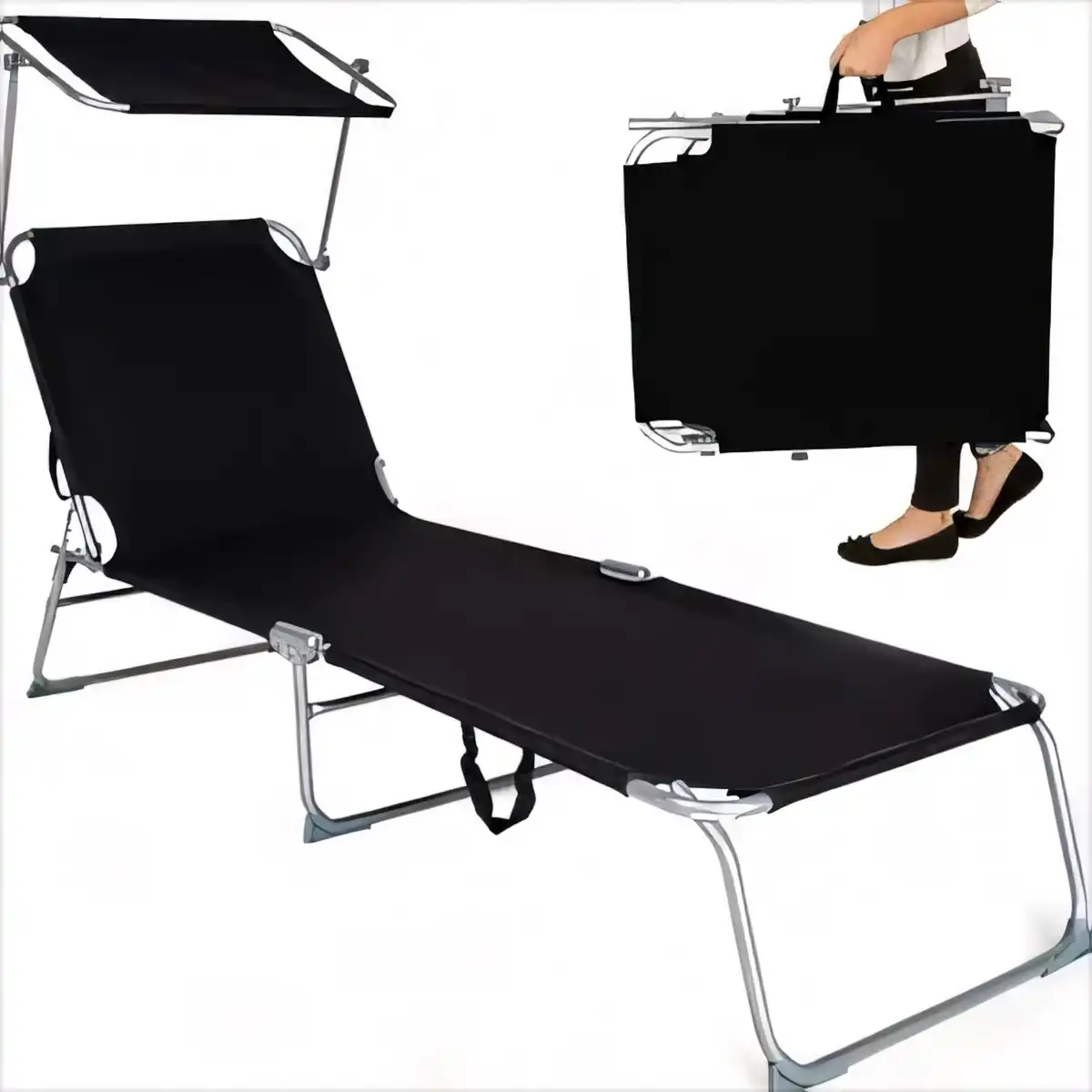 Portable 3-in-1 Folding Chair alternate product angle