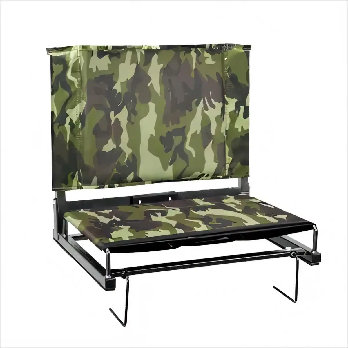 Folding Bleacher Seat with Back Support alternate product angle