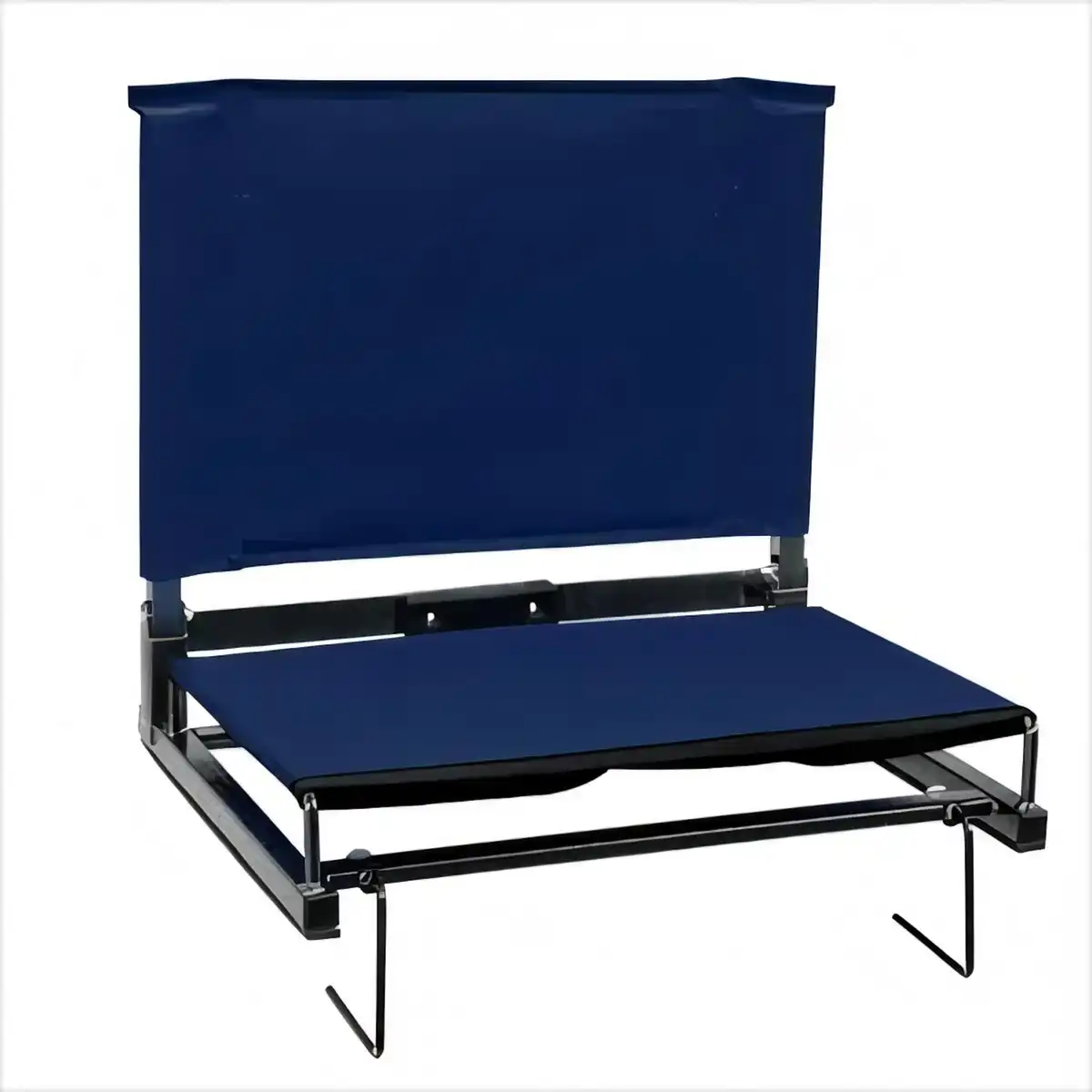 Folding Bleacher Seat with Back Support custom logo imprint view