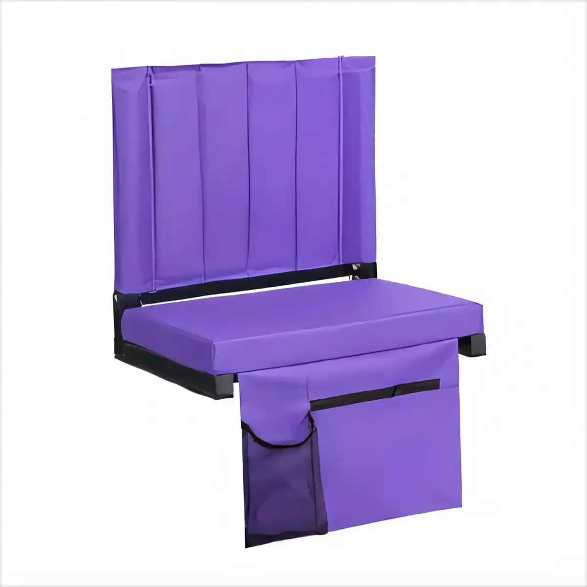 Padded Stadium Seat Folding Chair custom logo imprint view