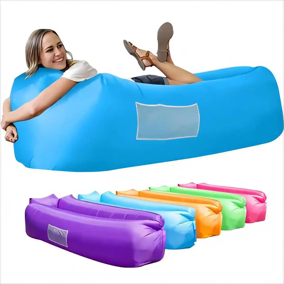 Inflatable Lounger for Beach Pool product detail view