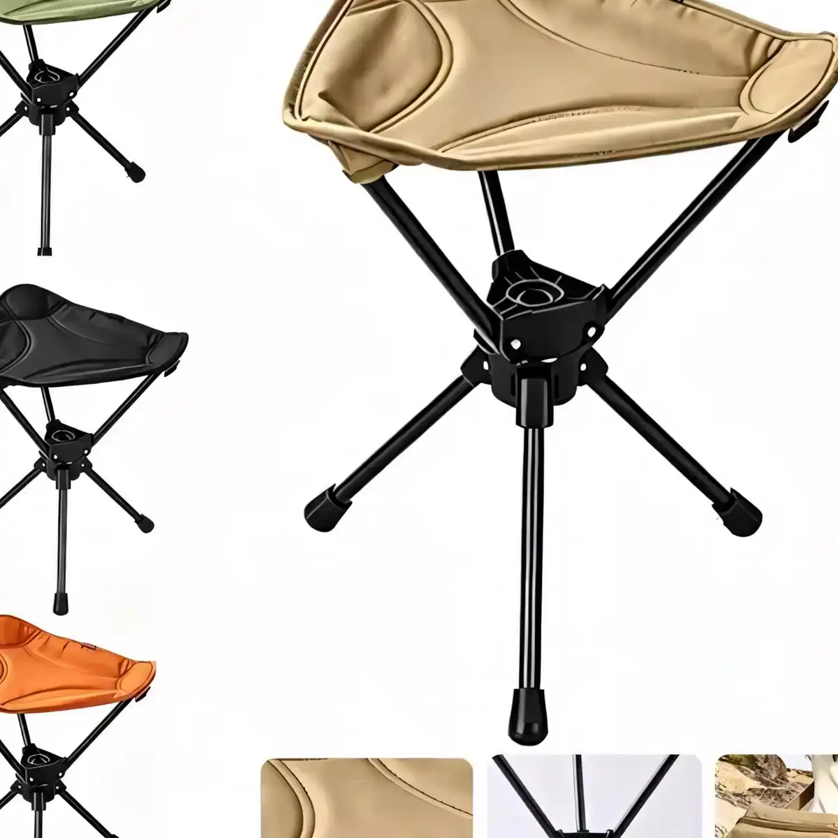Lightweight Folding Stool Outdoors