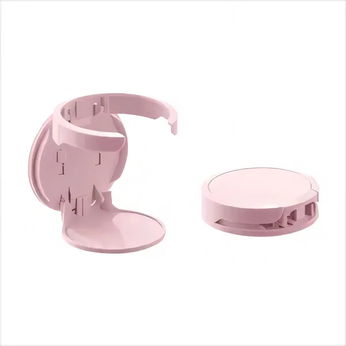 Space Saving Folding Cup Holder product with accessories
