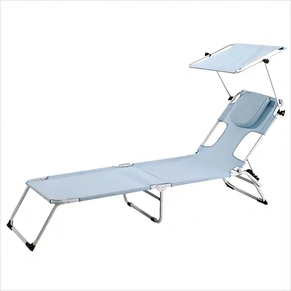 Portable Folding Sun Lounger Chair product detail view